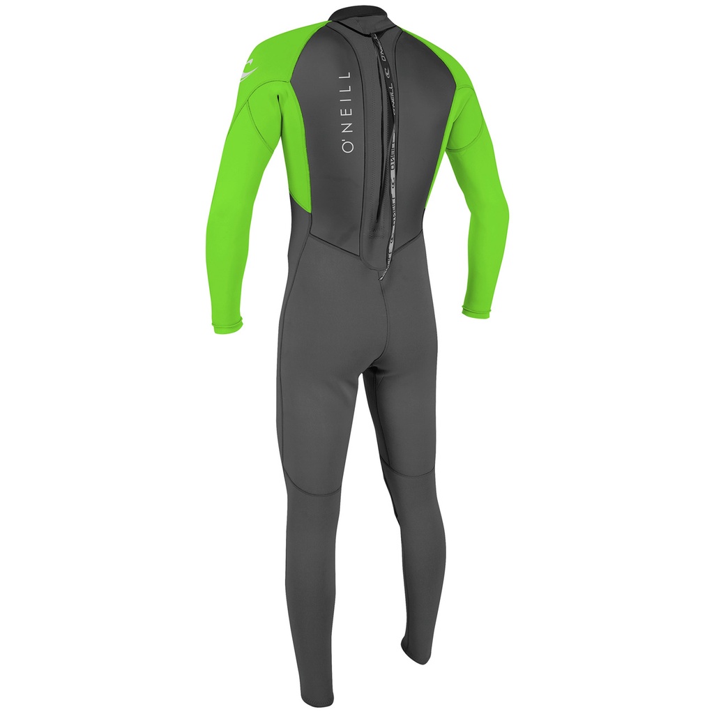 YOUTH REACTOR 2 BACK ZIP FULL 3/2 GRAPHITE/DAYGLO