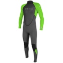 YOUTH REACTOR 2 BACK ZIP FULL 3/2 GRAPHITE/DAYGLO